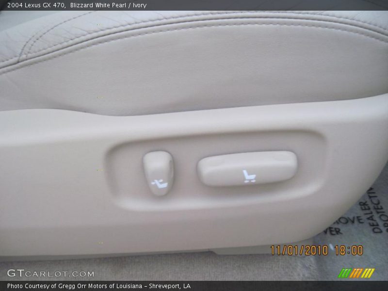 Blizzard White Pearl / Ivory 2004 Lexus GX 470