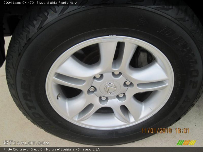 Blizzard White Pearl / Ivory 2004 Lexus GX 470