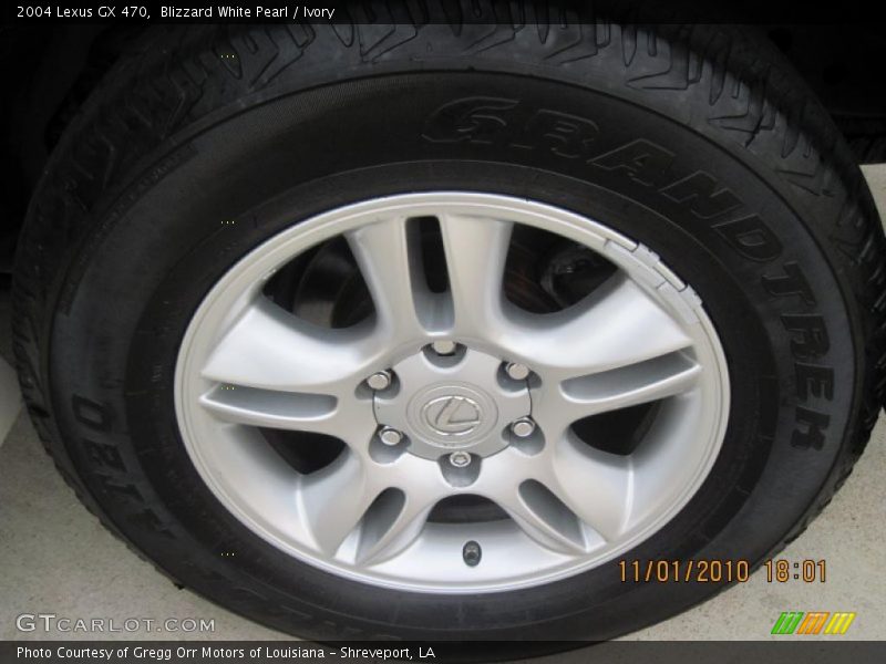 Blizzard White Pearl / Ivory 2004 Lexus GX 470