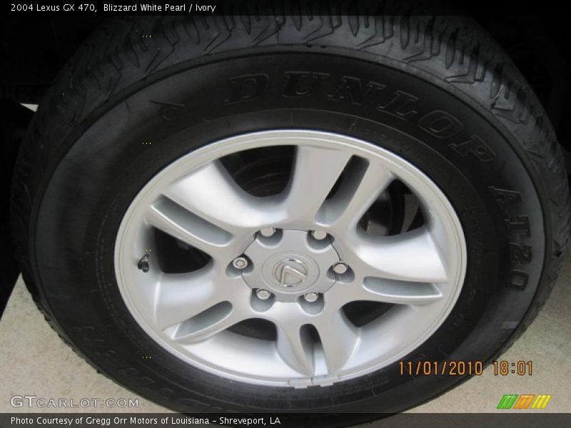 Blizzard White Pearl / Ivory 2004 Lexus GX 470