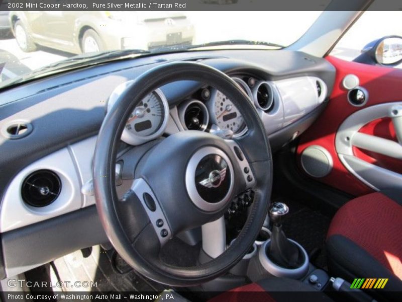 Tartan Red Interior - 2002 Cooper Hardtop 