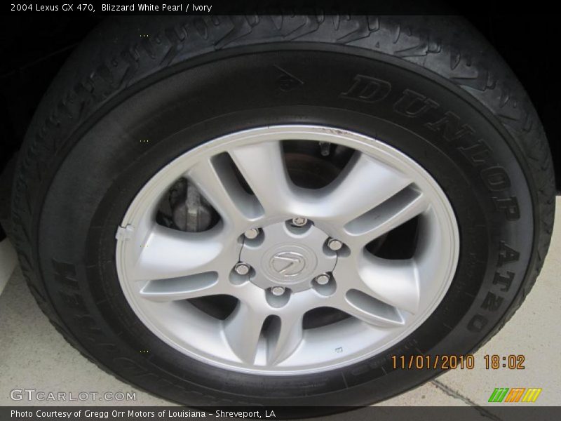 Blizzard White Pearl / Ivory 2004 Lexus GX 470
