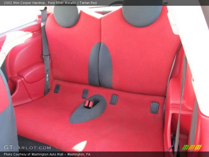  2002 Cooper Hardtop Tartan Red Interior