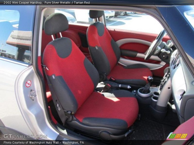  2002 Cooper Hardtop Tartan Red Interior