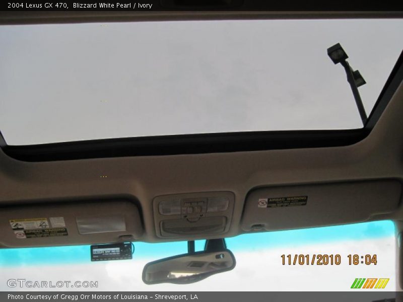 Blizzard White Pearl / Ivory 2004 Lexus GX 470