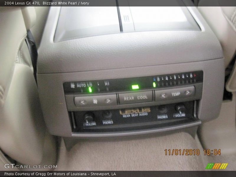 Blizzard White Pearl / Ivory 2004 Lexus GX 470