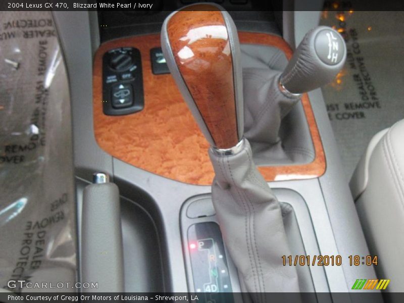 Blizzard White Pearl / Ivory 2004 Lexus GX 470