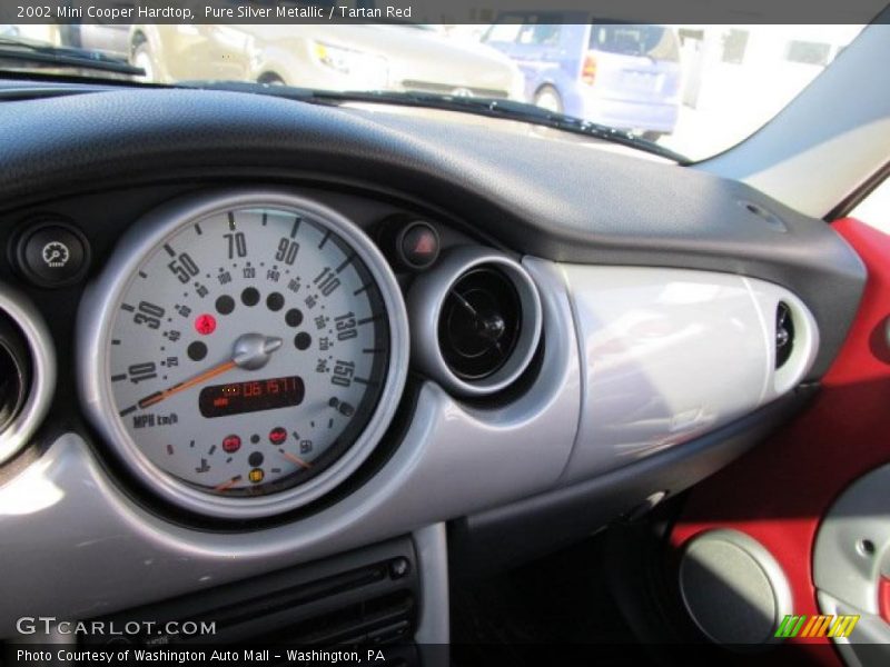 Dashboard of 2002 Cooper Hardtop