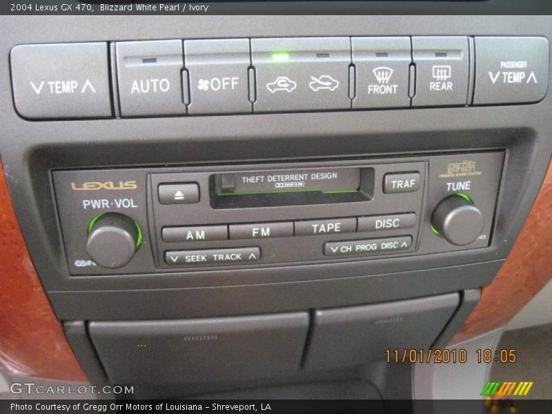 Blizzard White Pearl / Ivory 2004 Lexus GX 470