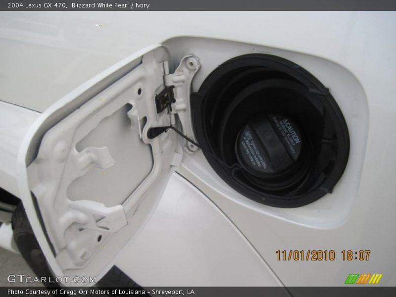 Blizzard White Pearl / Ivory 2004 Lexus GX 470