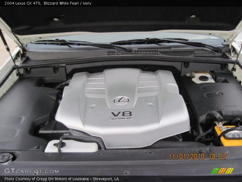 Blizzard White Pearl / Ivory 2004 Lexus GX 470