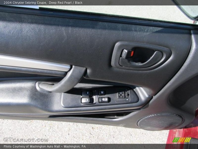 Deep Red Pearl / Black 2004 Chrysler Sebring Coupe