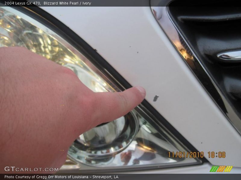 Blizzard White Pearl / Ivory 2004 Lexus GX 470