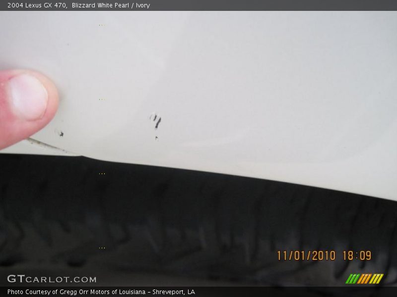 Blizzard White Pearl / Ivory 2004 Lexus GX 470