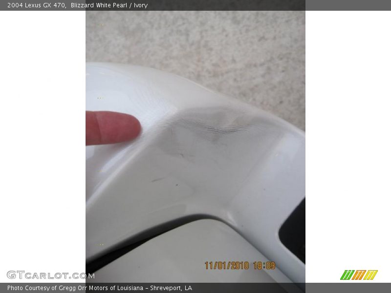Blizzard White Pearl / Ivory 2004 Lexus GX 470
