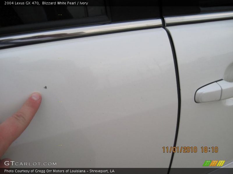 Blizzard White Pearl / Ivory 2004 Lexus GX 470
