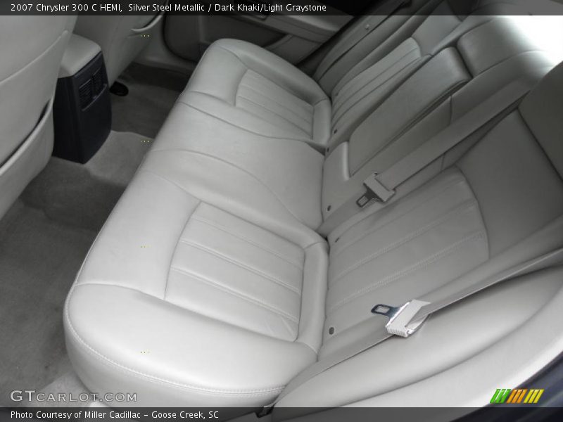 Silver Steel Metallic / Dark Khaki/Light Graystone 2007 Chrysler 300 C HEMI