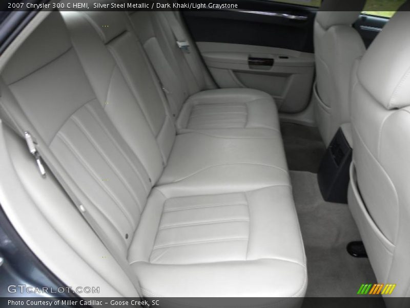 Silver Steel Metallic / Dark Khaki/Light Graystone 2007 Chrysler 300 C HEMI