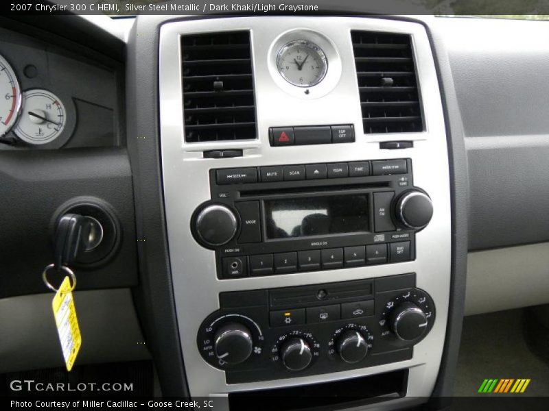 Silver Steel Metallic / Dark Khaki/Light Graystone 2007 Chrysler 300 C HEMI