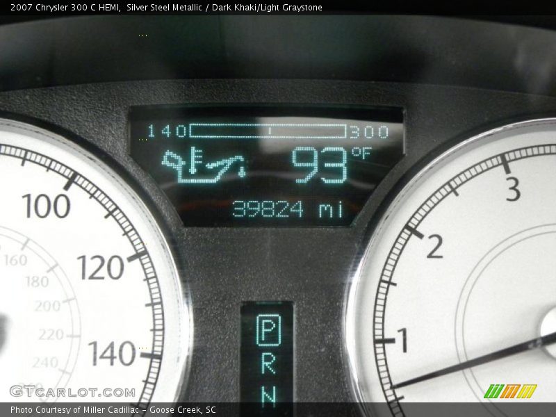 Silver Steel Metallic / Dark Khaki/Light Graystone 2007 Chrysler 300 C HEMI