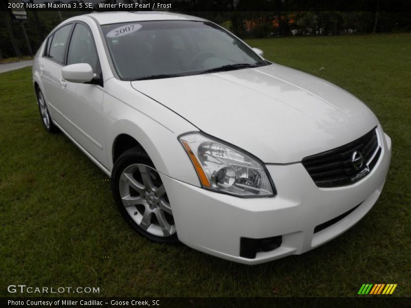 Winter Frost Pearl / Frost 2007 Nissan Maxima 3.5 SE