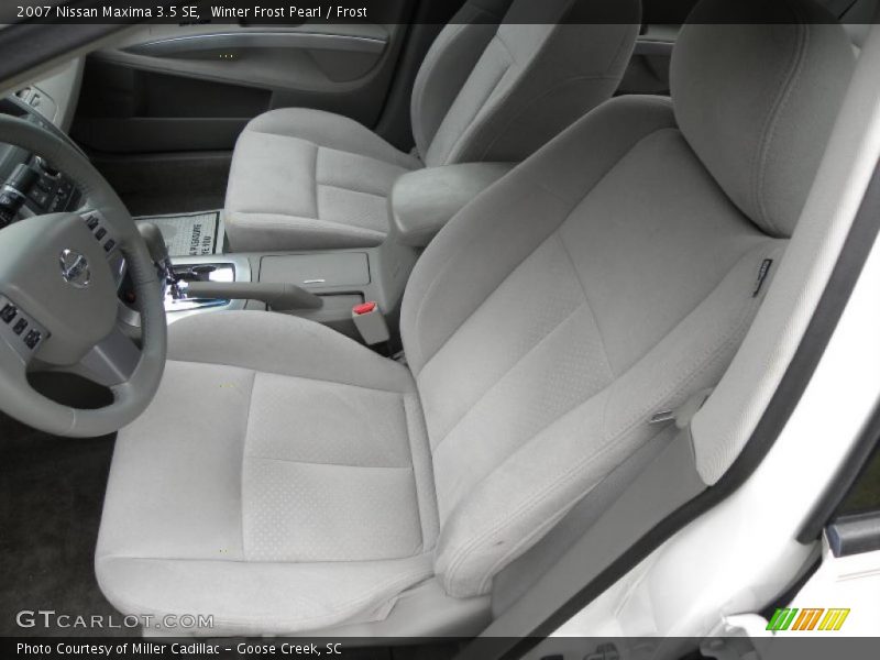 Winter Frost Pearl / Frost 2007 Nissan Maxima 3.5 SE