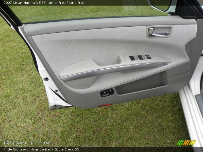 Winter Frost Pearl / Frost 2007 Nissan Maxima 3.5 SE