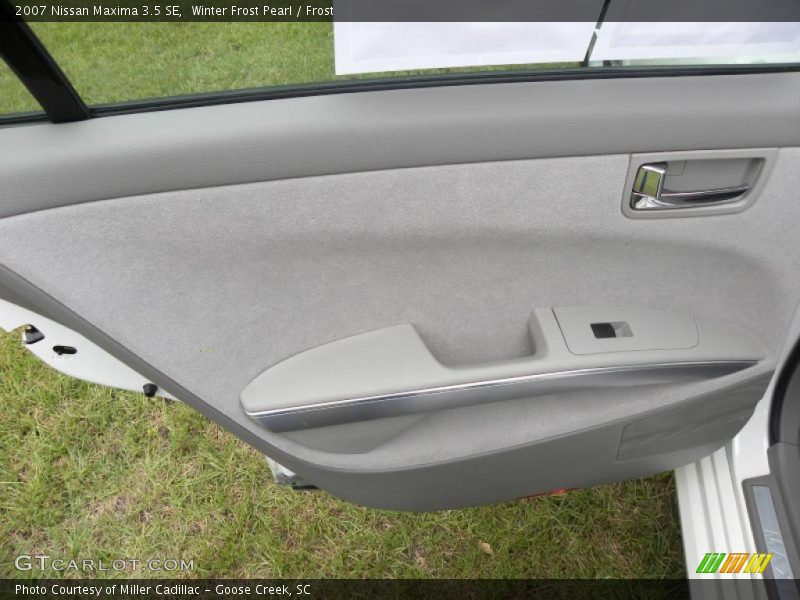 Winter Frost Pearl / Frost 2007 Nissan Maxima 3.5 SE