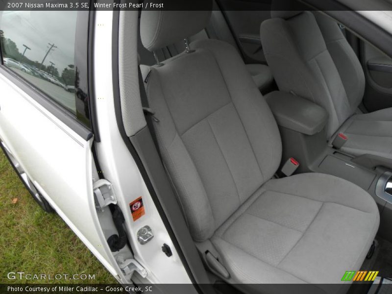 Winter Frost Pearl / Frost 2007 Nissan Maxima 3.5 SE