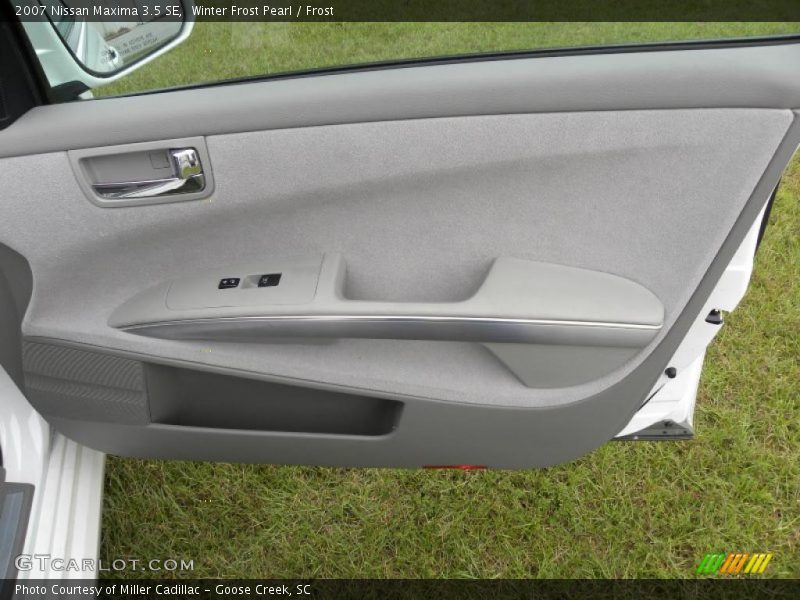 Winter Frost Pearl / Frost 2007 Nissan Maxima 3.5 SE