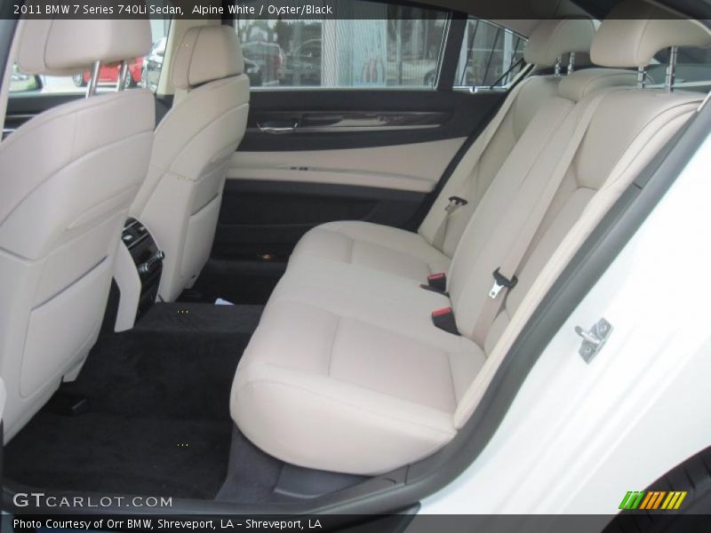  2011 7 Series 740Li Sedan Oyster/Black Interior