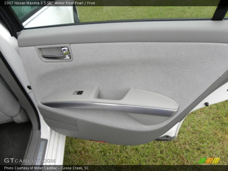 Winter Frost Pearl / Frost 2007 Nissan Maxima 3.5 SE