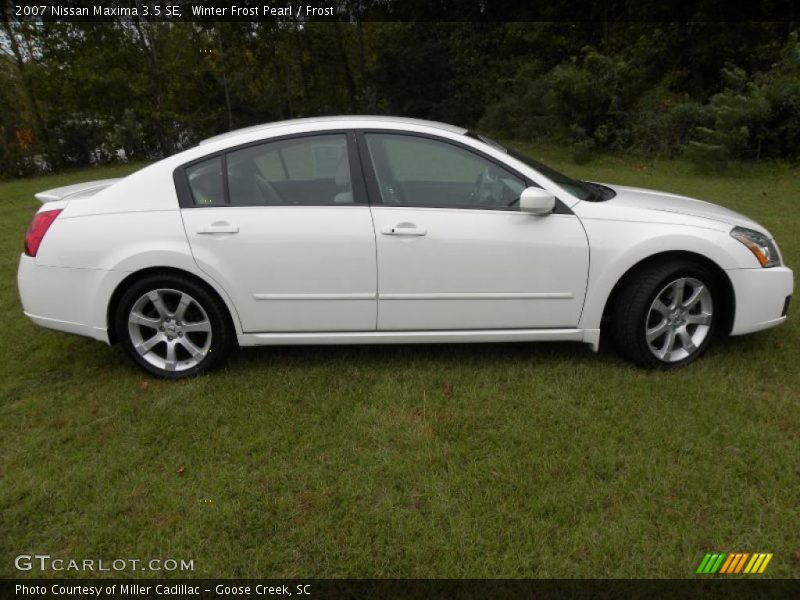 Winter Frost Pearl / Frost 2007 Nissan Maxima 3.5 SE