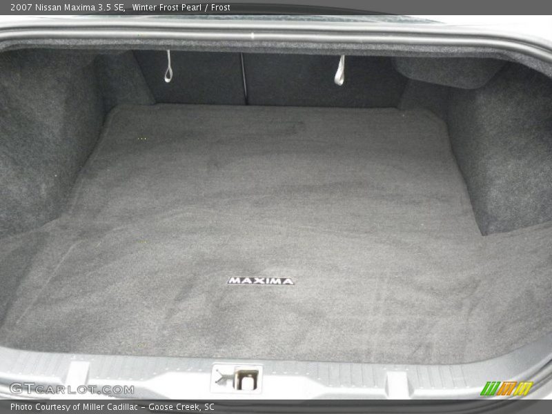 Winter Frost Pearl / Frost 2007 Nissan Maxima 3.5 SE