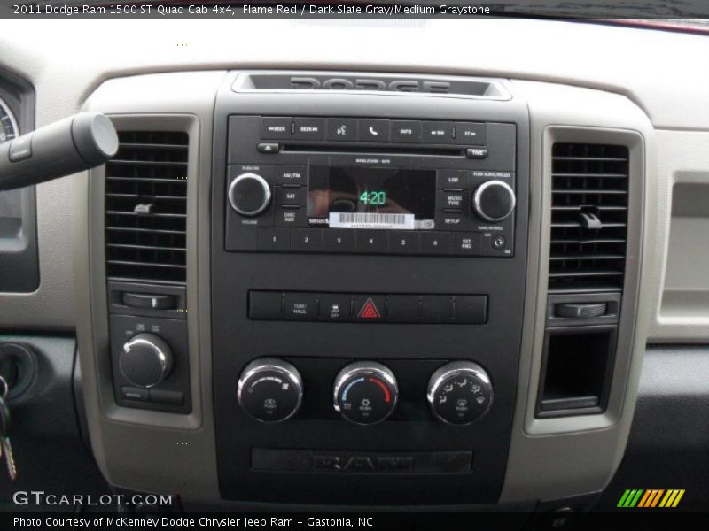 Controls of 2011 Ram 1500 ST Quad Cab 4x4