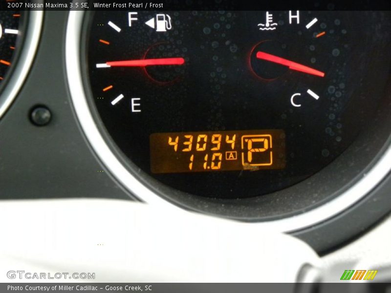 Winter Frost Pearl / Frost 2007 Nissan Maxima 3.5 SE