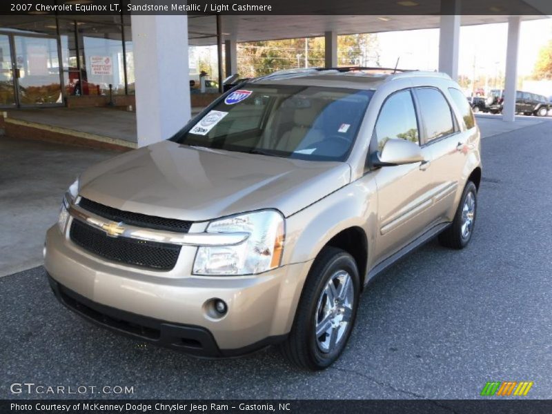 Sandstone Metallic / Light Cashmere 2007 Chevrolet Equinox LT
