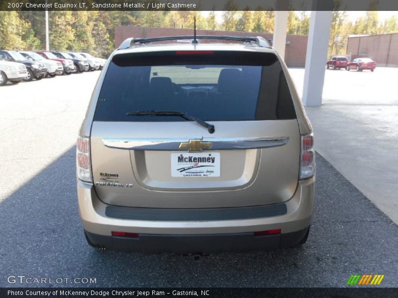 Sandstone Metallic / Light Cashmere 2007 Chevrolet Equinox LT