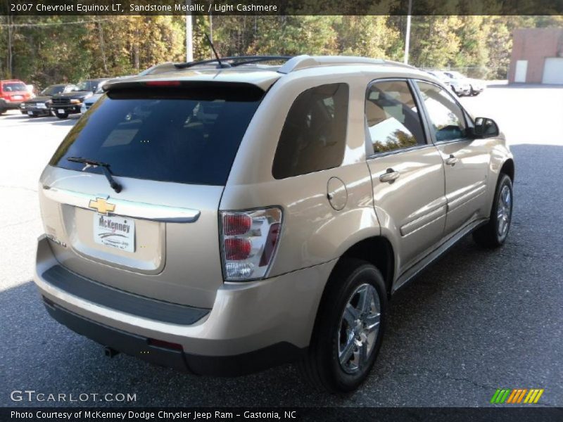 Sandstone Metallic / Light Cashmere 2007 Chevrolet Equinox LT