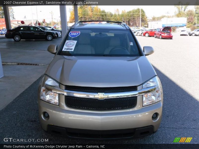 Sandstone Metallic / Light Cashmere 2007 Chevrolet Equinox LT