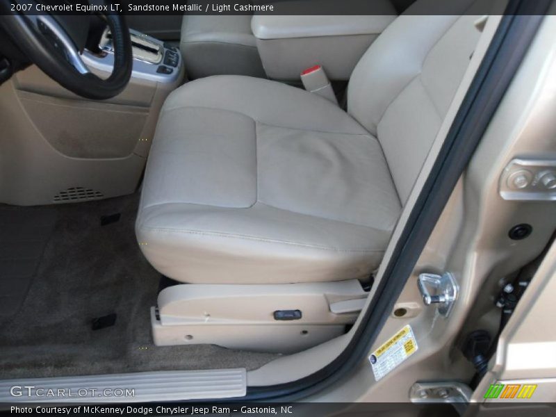 Sandstone Metallic / Light Cashmere 2007 Chevrolet Equinox LT