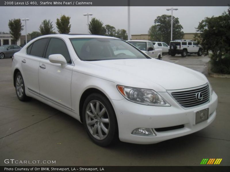 Starfire White Pearl / Cashmere 2008 Lexus LS 460