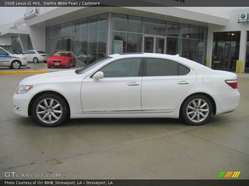 Starfire White Pearl / Cashmere 2008 Lexus LS 460