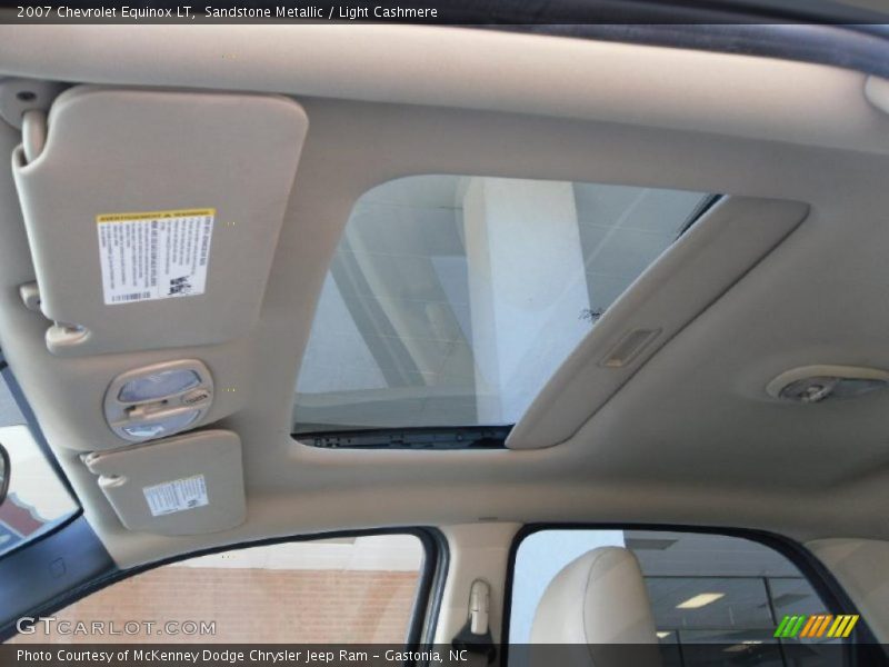 Sandstone Metallic / Light Cashmere 2007 Chevrolet Equinox LT