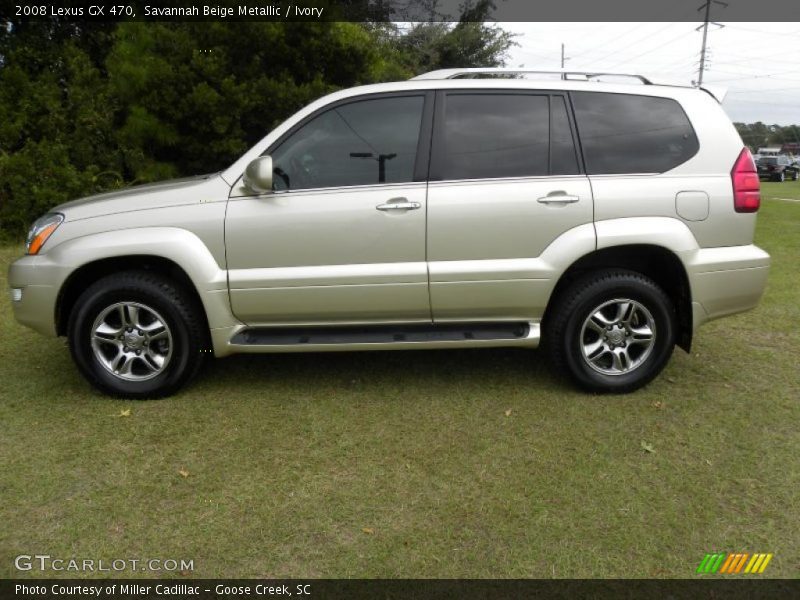 Savannah Beige Metallic / Ivory 2008 Lexus GX 470