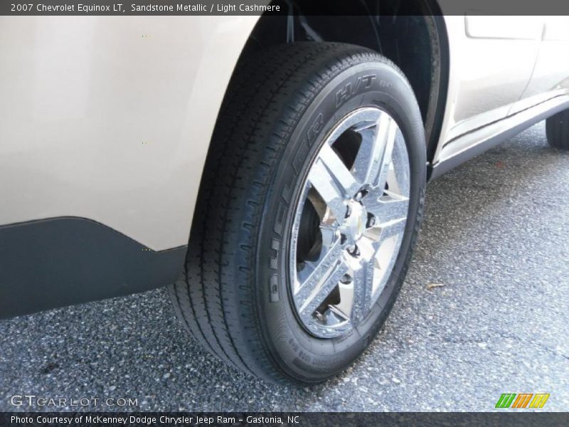 Sandstone Metallic / Light Cashmere 2007 Chevrolet Equinox LT