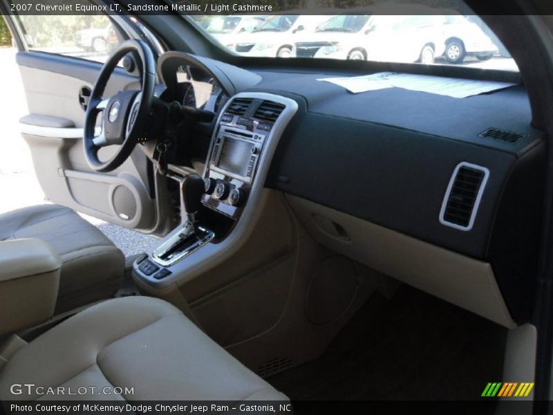 Sandstone Metallic / Light Cashmere 2007 Chevrolet Equinox LT