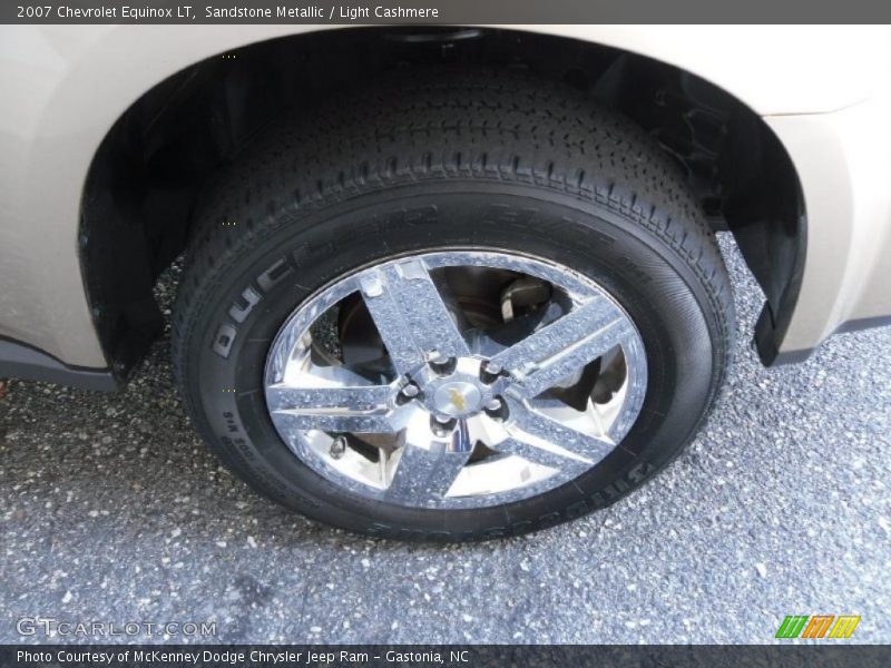 Sandstone Metallic / Light Cashmere 2007 Chevrolet Equinox LT