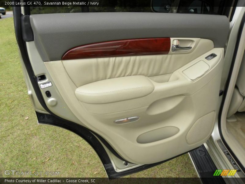 Savannah Beige Metallic / Ivory 2008 Lexus GX 470