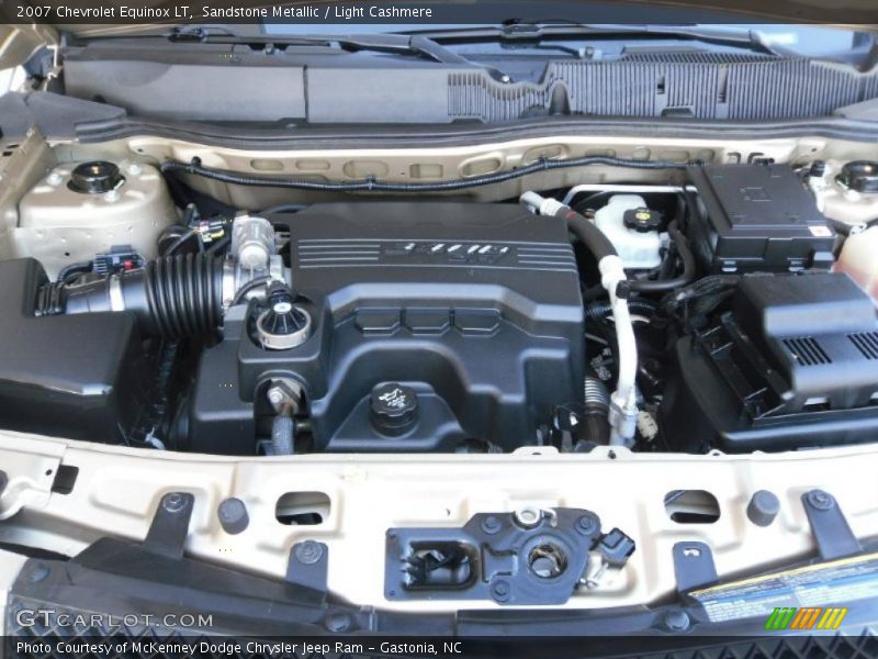 Sandstone Metallic / Light Cashmere 2007 Chevrolet Equinox LT